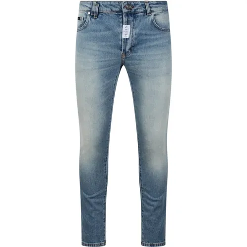 Light Skinny Fit Denim Jeans , male, Sizes: W29, W33, W32 - Philipp Plein - Modalova