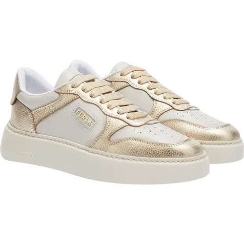 Schnür-Chunky-Sneakers , Damen, Größe: 35 EU - Furla - Modalova