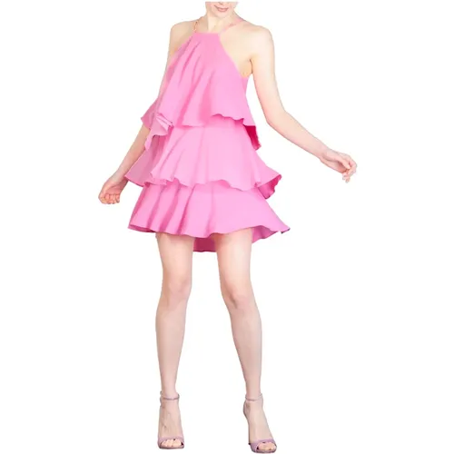 Ruffle Dress , female, Sizes: XS, M - Simona Corsellini - Modalova