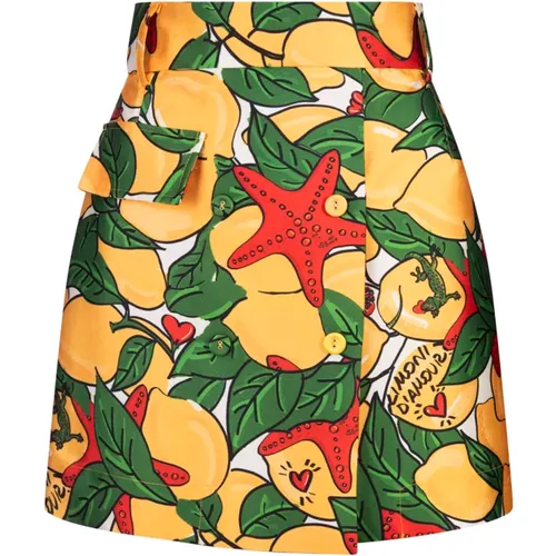 Skirts Green , female, Sizes: S, XS, 2XS - Alessandro Enriquez - Modalova