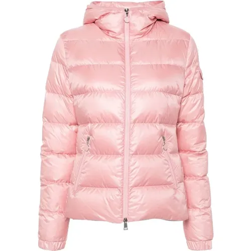 Quilted Hooded Coat , female, Sizes: XS - Moncler - Modalova