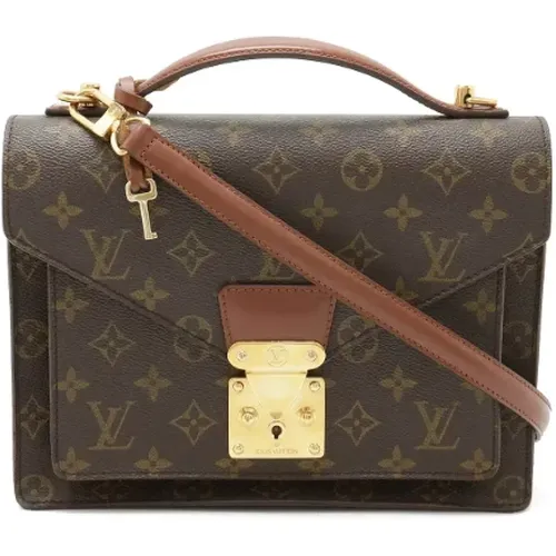 Pre-owned Canvas louis-vuitton-bags , male, Sizes: ONE SIZE - Louis Vuitton Vintage - Modalova