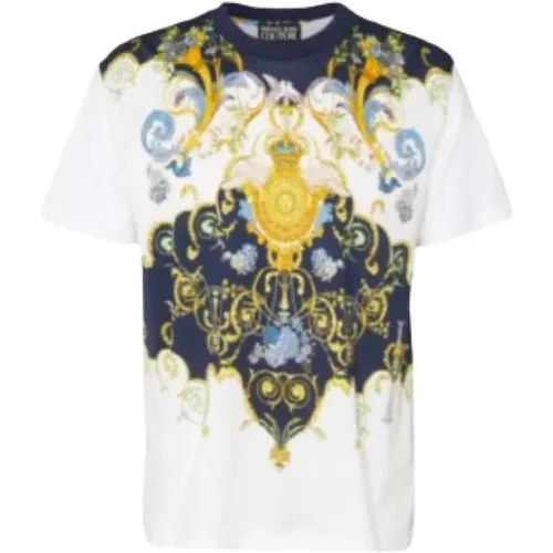 T-Shirt - Größe: XL, Farbe: 3 - Versace - Modalova