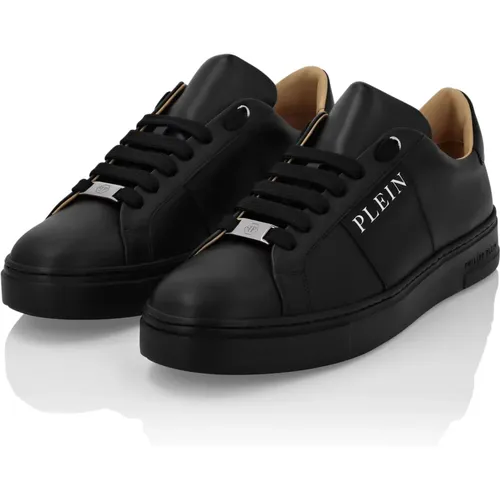 Bicolor Low-Top Sneakers mit Gommat-Details , Herren, Größe: 41 EU - Philipp Plein - Modalova