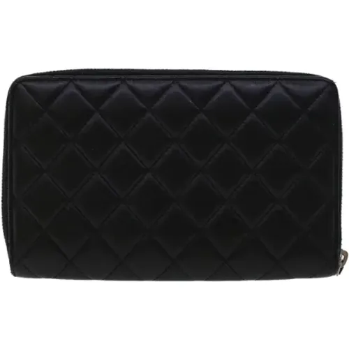 Pre-owned Leather wallets , female, Sizes: ONE SIZE - Chanel Vintage - Modalova