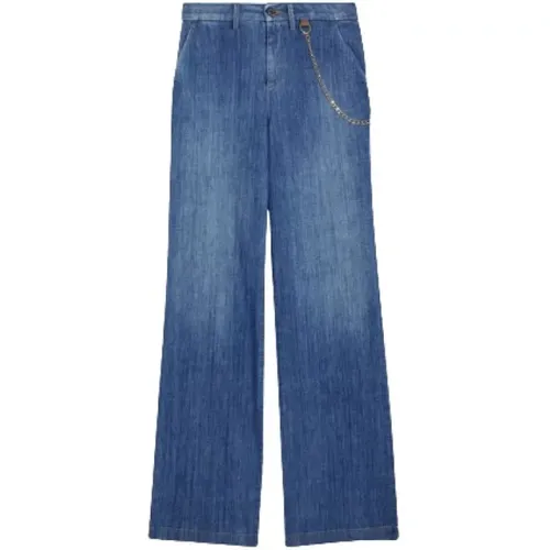 High-Waist New Flare Denim Jeans - Liu Jo - Modalova