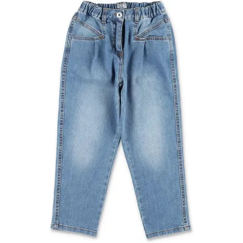 Stylische Denim-Jeans für Mädchen - Il Gufo - Modalova