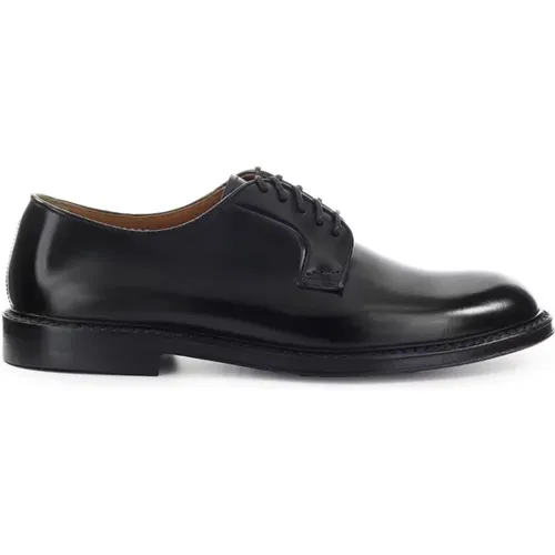 Derby Nero Derby Shoes , male, Sizes: 7 1/2 UK - Doucal's - Modalova
