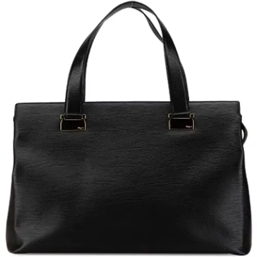 Pre-owned Leather totes , female, Sizes: ONE SIZE - Salvatore Ferragamo Pre-owned - Modalova