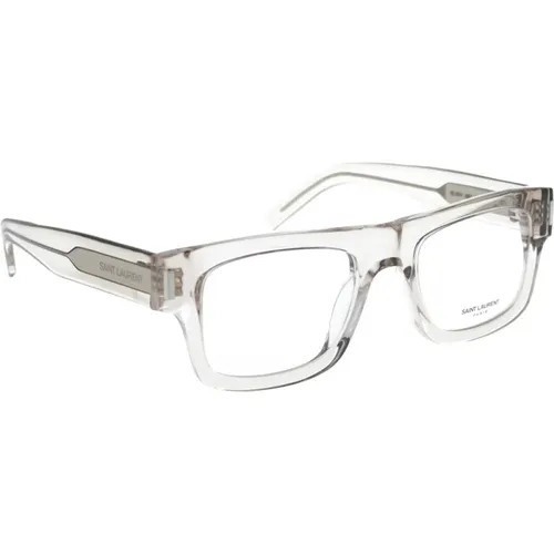 Stylish Prescription Glasses for Men , male, Sizes: 52 MM - Saint Laurent - Modalova