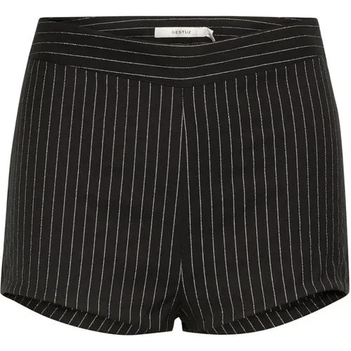 Gestreifte High-Waist-Shorts & Slips , Damen, Größe: 2XL - Gestuz - Modalova