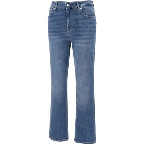 Dunkle Denim High Waist Jeans , Damen, Größe: W24 - Liu Jo - Modalova