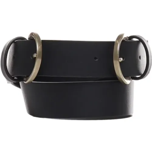 Double Circular Buckle Belt , female, Sizes: M - pinko - Modalova