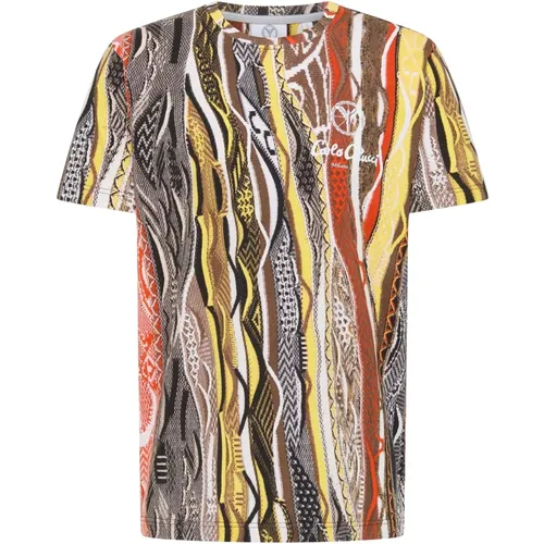 Einzigartiges Alloverprint T-Shirt,Einzigartiges Allover-Print T-Shirt,Einzigartiges Allover-Print Shirt,Einzigartiges Alloverprint Shirt,Stylisches A - carlo colucci - Modalova