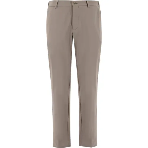 Italian Men39 Tortora Trousers , male, Sizes: 2XL - Berwich - Modalova