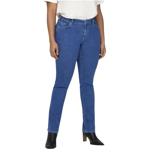 Alicia Regular Denim Jeans für Frauen , Damen, Größe: XL - Only Carmakoma - Modalova