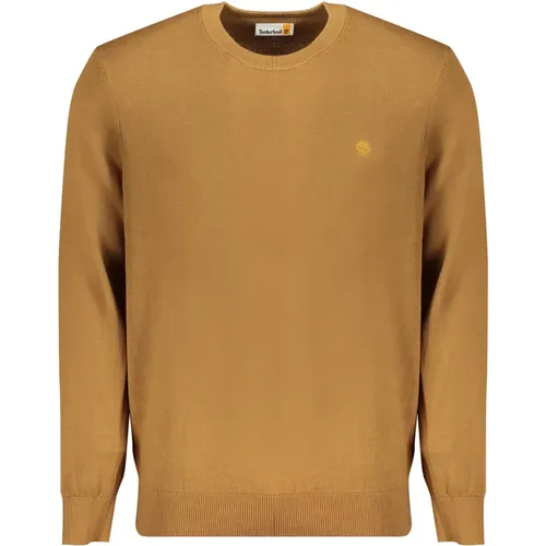 Brauner Langarm-Baumwollpullover - Timberland - Modalova