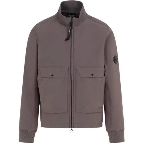 Boulevard Medium Jacket in CP Shell , Herren, Größe: M - C.P. Company - Modalova