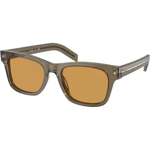 Photochromatic Sunglasses A17S , unisex, Sizes: 54 MM - Prada - Modalova