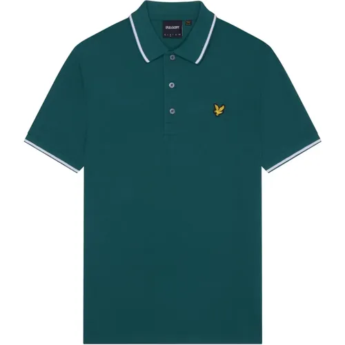 Tipped Polo Shirt , Herren, Größe: M - Lyle & Scott - Modalova