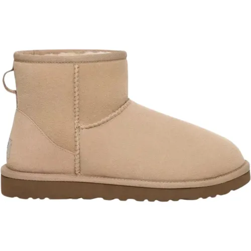 Flache Sandalen mit Shearling-Futter , Damen, Größe: 36 EU - Ugg - Modalova