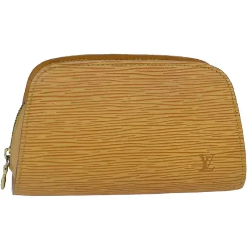 Pre-owned Leder pouches , Damen, Größe: ONE Size - Louis Vuitton Vintage - Modalova