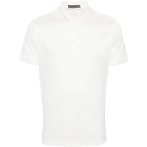 Weiße T-Shirts und Polos , Herren, Größe: L - Corneliani - Modalova