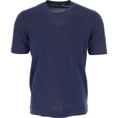 Men's Stylish T-Shirts , male, Sizes: XL - Drumohr - Modalova