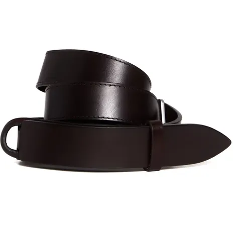 Leather belt without buckle , male, Sizes: ONE SIZE - Orciani - Modalova