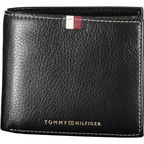 Men's Wallet Contrast Logo , male, Sizes: ONE SIZE - Tommy Hilfiger - Modalova