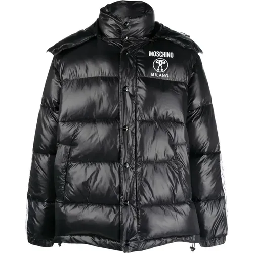 Puffer & Down Casual Jacket , male, Sizes: L - Moschino - Modalova