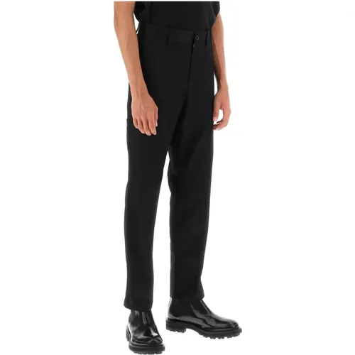 Cotton Cargo Pants with Utility Pockets , male, Sizes: L - Burberry - Modalova