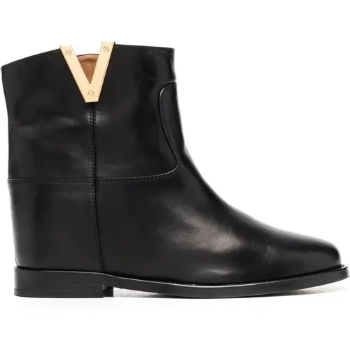 Boots , female, Sizes: 4 1/2 UK - Via Roma 15 - Modalova