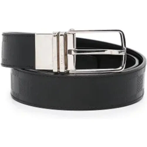 Pre-owned Canvas belts , female, Sizes: ONE SIZE - Louis Vuitton Vintage - Modalova