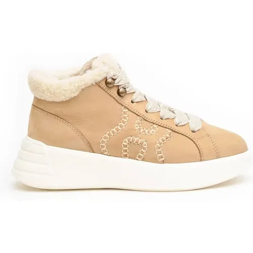 Suede Sneakers with Memory Foam Insole , female, Sizes: 5 UK, 5 1/2 UK, 7 UK - Hogan - Modalova