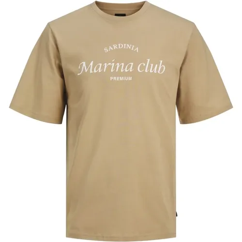 Ocean Club Front Print T-Shirt - jack & jones - Modalova