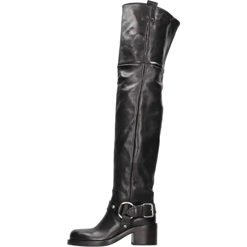 Stiefel Schwarz , Damen, Größe: 39 EU - Ash - Modalova