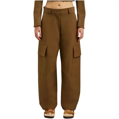 Cargo Pants Suit Stil , Damen, Größe: XS - Palm Angels - Modalova