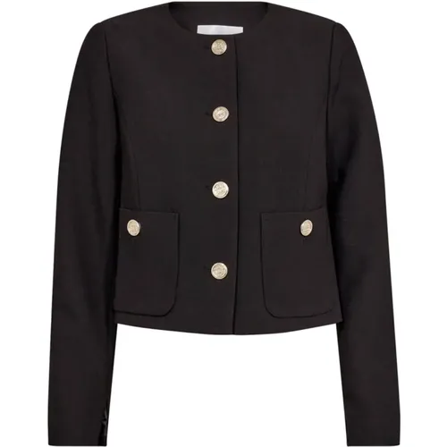 Crop Cocktail Jacket , Damen, Größe: L - Co'Couture - Modalova