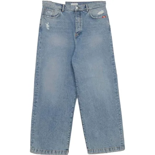 Loose-fit Jeans , Herren, Größe: W32 - Amish - Modalova