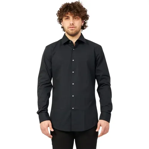 Blusen Shirts , Herren, Größe: M - Hugo Boss - Modalova