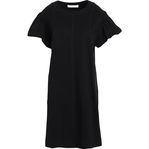Schwarzes Mini Kleid für Frauen - See by Chloé - Modalova