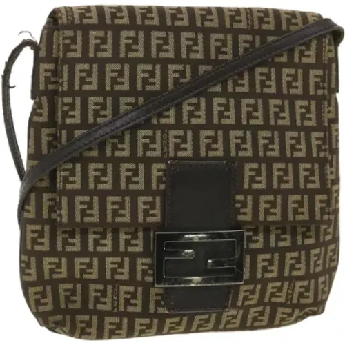 Pre-owned Canvas fendi-bags , female, Sizes: ONE SIZE - Fendi Vintage - Modalova