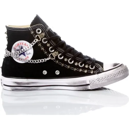 Handmade Sneakers , male, Sizes: 8 UK, 4 UK, 3 1/2 UK, 6 UK, 2 1/2 UK, 5 UK, 3 UK, 2 UK, 7 UK, 5 1/2 UK - Converse - Modalova