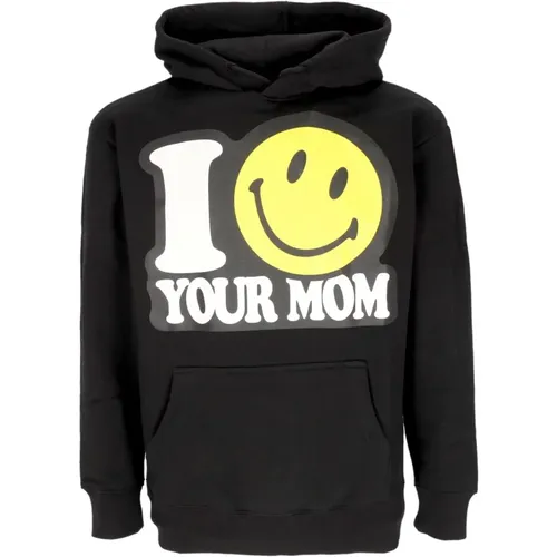 Smiley Hoodie , Herren, Größe: L - MARKET - Modalova