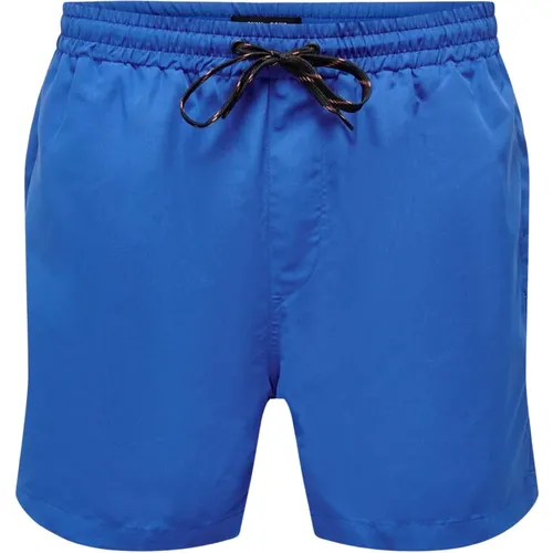 Solid Swimsuit , Herren, Größe: 2XL - Only & Sons - Modalova