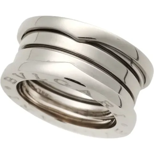 Pre-owned Silver rings , female, Sizes: ONE SIZE - Bvlgari Vintage - Modalova