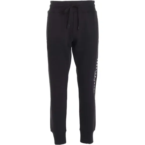 Cotton Fleece Sweatpants , male, Sizes: M, L, XL - Versace Jeans Couture - Modalova