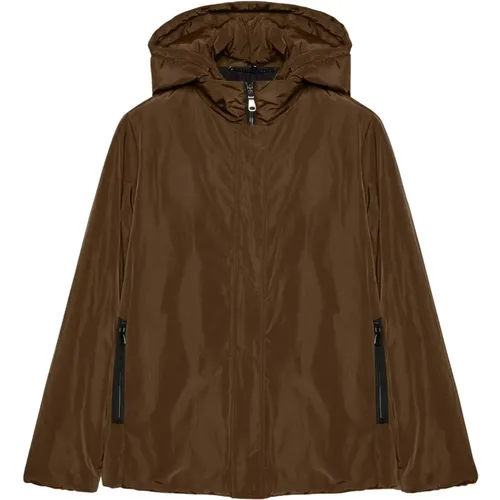 Short Urban Puffer Jacket , female, Sizes: 3XL, XL - Elena Mirò - Modalova