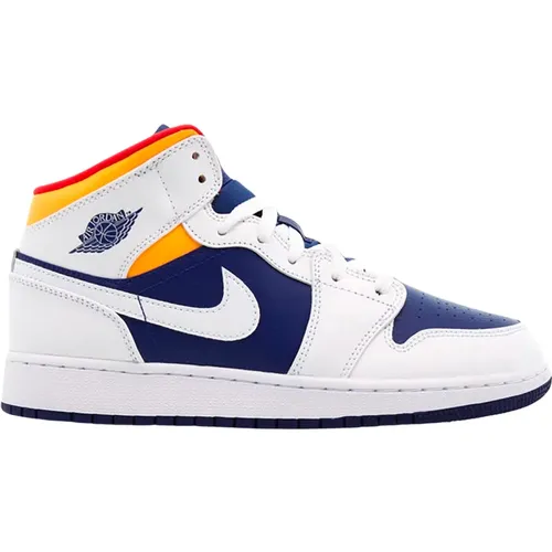 Limited Edition White Laser Orange Deep Royal Blue , female, Sizes: 3 1/2 UK, 7 UK, 6 UK, 5 UK, 5 1/2 UK, 3 UK, 4 1/2 UK - Nike - Modalova